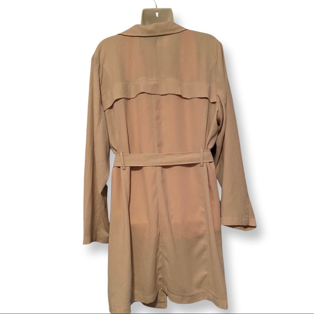 Vera Wang light sand duster jacket - Picture 3 of 5